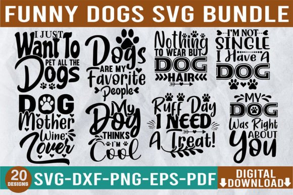 Funny Dogs SVG Bundle: A Designer’s Stitch Review