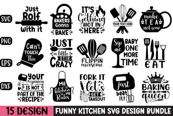 Funny Kitchen SVG Bundle: A Designer’s Review
