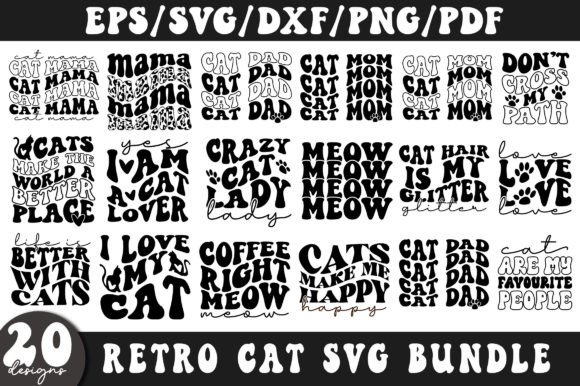 Retro Cat SVG Bundle: A Designer’s Embroidery Review