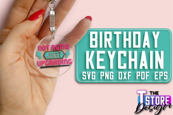 Review: Birthday Keychain SVG for Embroidery Projects