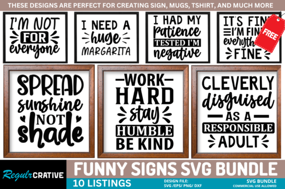 Review: FREE Funny Quotes SVG Bundle for Embroidery