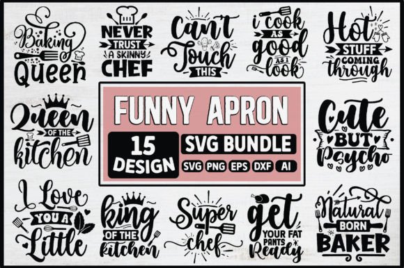 Review: Funny Apron SVG Bundle for Embroidery