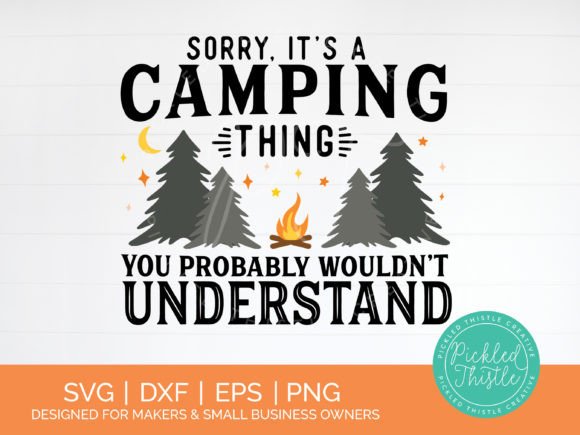 Reviewing the Funny Camping SVG for Embroidery