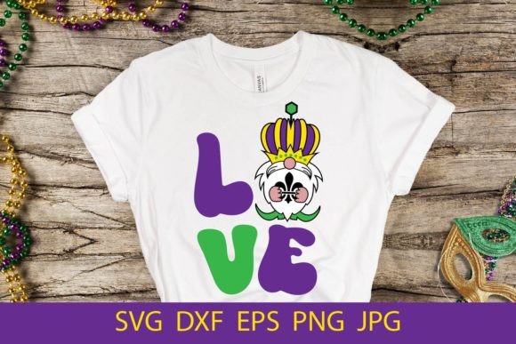 Reviewing the Love SVG, Funny Mardi Gras Design